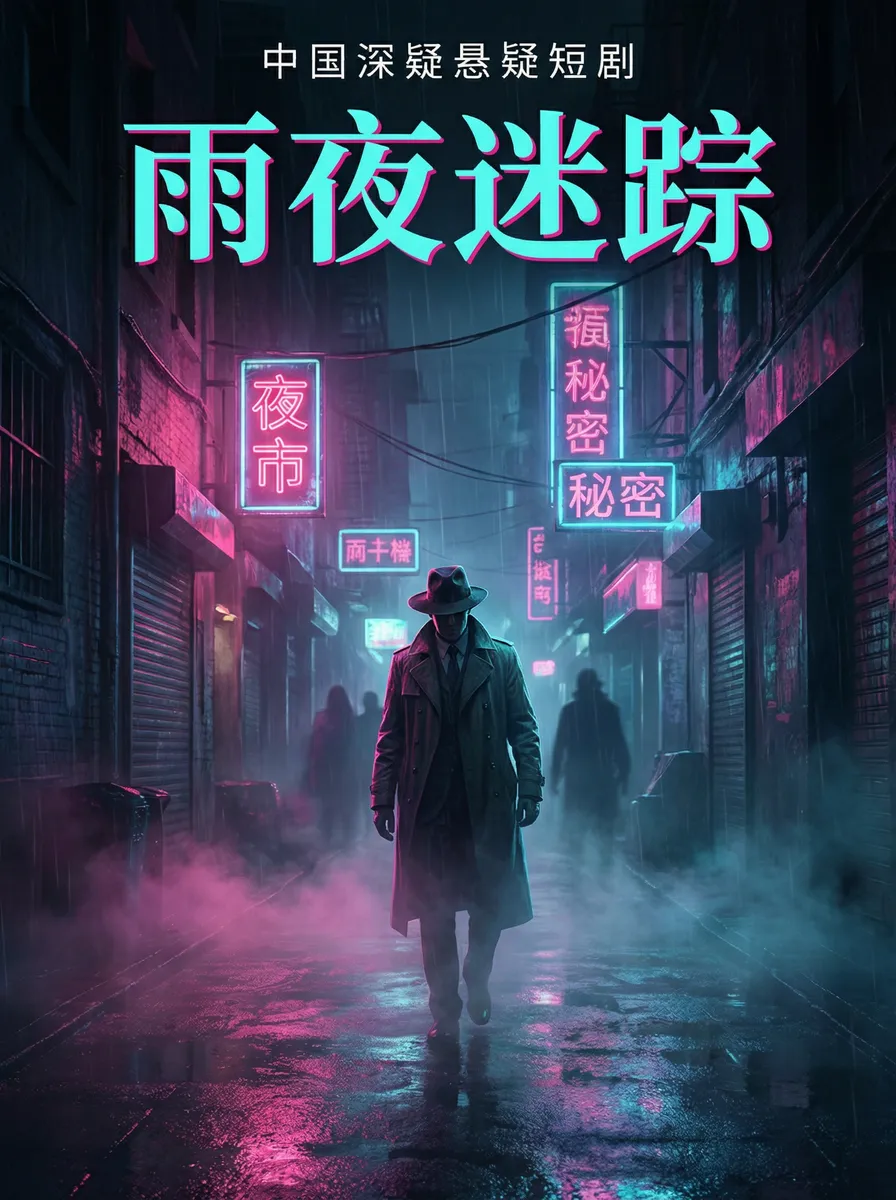 美国式禁忌矿桥矿影视 悬疑追踪短剧 - 雨夜迷踪海报